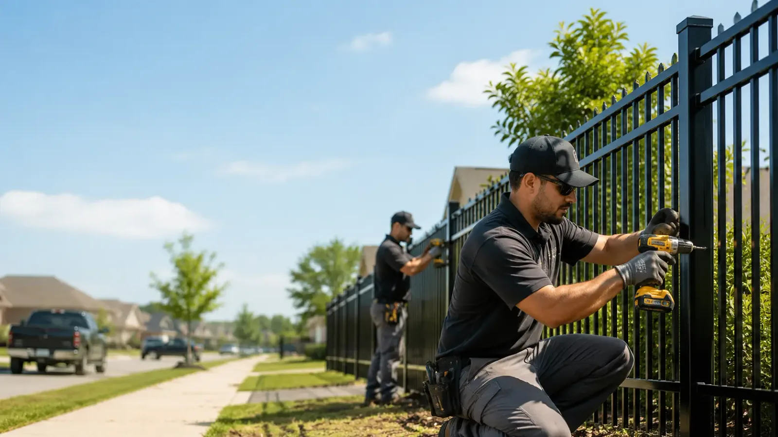 Metal Fence Installation in High Point, NC